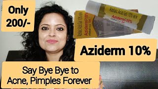 All in 1 cream with all benefits  Azelaic acid cream  Aziderm 10 Review  How to use azelaic acid [upl. by Arjun]