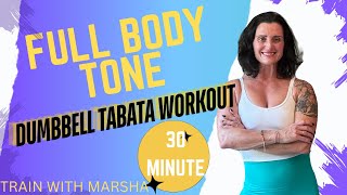 30 MINUTE POWER TABATA Full Body Strength Blast [upl. by Adoc]