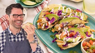 Ultimate Fish Tacos Recipe  Fresh Easy and Delicious [upl. by Steep809]