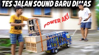 SOUND BARU DIMAS GANTI POWER DAN TES JALAN PAKAI TRUK TERNYATA SUARANYA MAKIN HOREG [upl. by Littell]