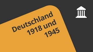 Geschichte der Weltkriege Vergleich 1918 und 1945  Geschichte  Deutsche Geschichte [upl. by Dellora80]