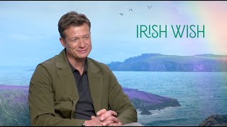 Ed Speleers Says Fate And Manifestation Could Be One And The Same  “Irish Wish” [upl. by Simonne934]