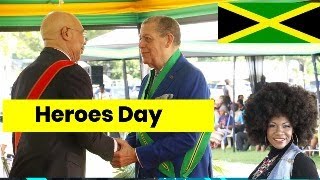 National honours jamaica 2024  National Heroes Day Jamaica Celebration [upl. by Lekram]