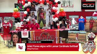 College Signing Day Karina Trevino amp Ariel Flores [upl. by Kieryt562]