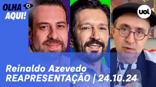 Reinaldo Azevedo Boulos aceita convite de Marçal Nunes com Bolsonaro e I Olha Aqui Reapresentação [upl. by Ydner]