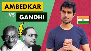 Ambedkar vs Gandhi  Who was right about Casteism  Dhruv Rathee [upl. by Wilda]