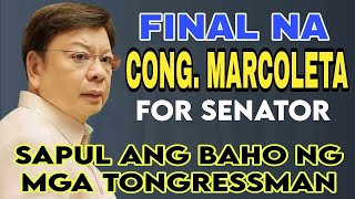 “FINAL NA” CONG MARCOLETA FOR SENATORMGA TONGRESSMAN SAPUL [upl. by Mordy]