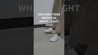 Onitsuka Tiger Mexico 66  White  Light Sage [upl. by Ehrenberg74]