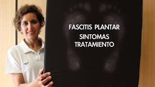 Fascitis Plantar síntomas y tratamiento por Rut Delgado Podóloga [upl. by Maurer]