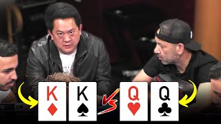 448000 Pot Won With TWO PAIR at Super High Stakes Cash Game [upl. by Nirrej]