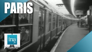 Les transports publics à Paris en 1971  Archive INA [upl. by Tricia]