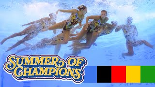 Summer of Champions  Day 12 Paris Olympics Recap Quincy Hall Artistic Swimming Handball [upl. by Onairda]