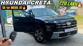 New Hyundai Creta SX o Diesel AT🔥 Price amp Features😍 [upl. by Anali]