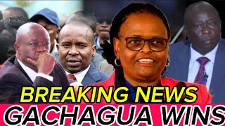 BREAKING NEWS‼️ RIGATHI GACHAGUA WINS BIG AFTER MILIMANI COURT DECLARED THIS RUTO amp KITHURE KINDIKI [upl. by Aleemaj]