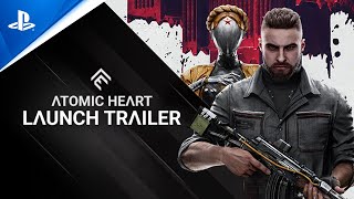 Atomic Heart  Launch Trailer  PS5 amp PS4 Games [upl. by Yraillih]