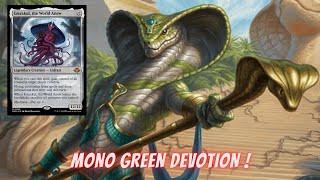 O DECK VERDE MAIS OPRESSOR DO MTG  Mono Green Devotion Michal Guldan  MTG Arena  Historic [upl. by Lundin5]