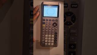 How to Graph a Circle on a TI84 Plus CE Calculator 🤔 algebra graphofcircle [upl. by Naicad493]