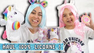 HAUL 100 LICORNE 🦄  Des licornes partout   Haul kawaii girly [upl. by Goodman]