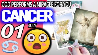 Cancer ♋😇 GOD PERFORMS A MIRACLE FOR YOU ❗🙌 horoscope for today JULY 1 2024 ♋ cancer tarot JULY 1 [upl. by Hutt382]