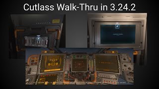 3242 Cutlass Black WalkThru Star Citizen [upl. by Korie]