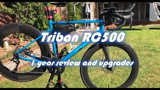 Triban RC500 Review BTWIN vs TRIBAN [upl. by Garbe923]