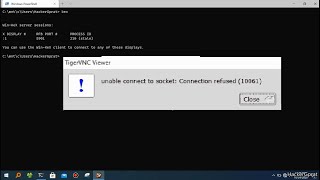 Fixed  unable connect to socket connection refused 10061 Solved  wsl kex error 10061   Fixed [upl. by Toor]