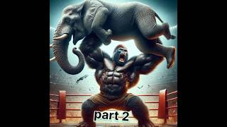 Revenge of gorilla 🦍 boxing matchpart 2 wwemarvelboxingeventavengersshortstrebdingshorts [upl. by Lamoree]