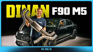 DINAN Exhaust for M5 20172024  Installation and Review [upl. by Loraine]