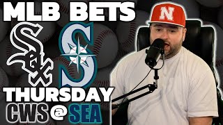 White Sox  Mariners Picks  MLB Bets with Kyle Kirms Thursday 613 [upl. by Etsirk]