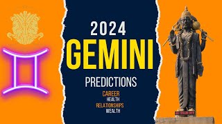 GEMINI 2024 Yearly predictions  Career Health Relationships amp Wealth [upl. by Ettener]