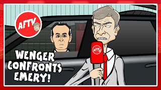 😠Wenger CONFRONTS Emery😠 [upl. by Nylidam]