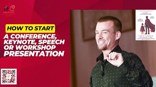 🗣️How to Start a Conference Speech Keynote or Workshop Presentation  Tips in the Description [upl. by Rainer641]