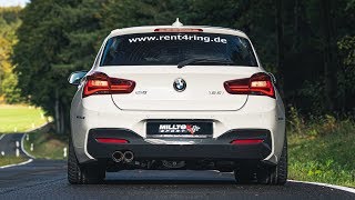 BMW 125i Rear Silencer Delete  Milltek Sport [upl. by Dibri]