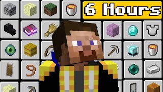 Can You Get Every Minecraft Advancement in 6 Hours [upl. by Tnilf723]