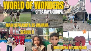 DRAMA  PETUALANGAN DI WORLD OF WONDERS  RUMAH HANTUKEBAT KEBIT4DBOM BOM CAR [upl. by Etheline]