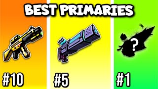 Top 20 BEST PRIMARY Weapon In Pixel Gun 3D [upl. by Christina]