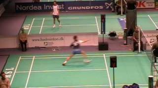 Offensive footwork  Lee Chong Wei [upl. by Ajnot943]