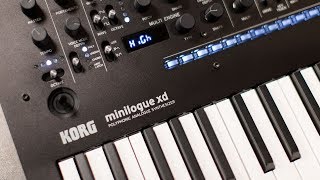 Korg Minilogue XD Polyphonic Analogue Synthesizer  Demo and Overview [upl. by Kerri]