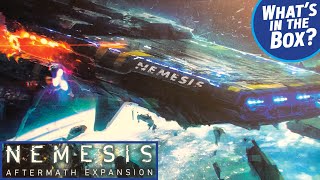 NEMESIS AFTERMATH Expansion Unboxing amp Component Overview [upl. by Okemak325]