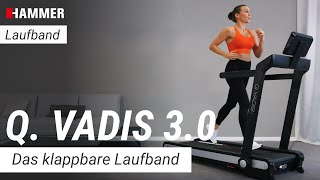 Q VADIS 30  Das Klappbare Laufband  HAMMER [upl. by Einahpetse]