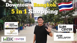 Your OneStop Guide to the Top 5 Shopping Malls in Bangkok [upl. by Eerased]