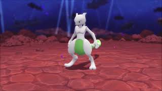 Pokémon Shining Pearl  Shiny Mewtwo After 1604 Encounters [upl. by Aileve]