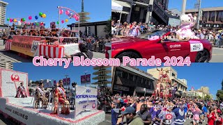 2024 Cherry Blossom Parade San Francisco Full Highlights  Hello Kitty Taiko Mikoshi 4K [upl. by Aihsad]