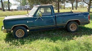 My 1986 Dodge d150 A future nonamenationals contender Stay tuned in to find out [upl. by Torres]