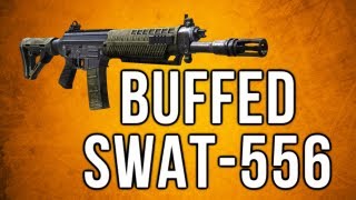 Black Ops 2 In Depth  Buffed Swat556 Assault Rifle Review [upl. by Rudie]