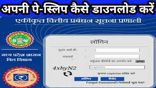 अपनी Pay Slip कैसे निकाले  IFMIS पर Login कैसे करें  Mp treasury ifmis Login  ifmis mp treasury [upl. by Jovita]