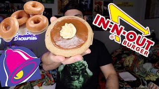 In N Out Animal Style EVERYTHING Crumbl Cookies Donuts ASMR Mukbang Cheat Day 🤤 [upl. by Tat]