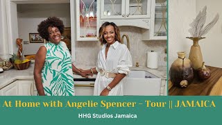 At Home with Angelie Spencer  Home Tour  JAMAICA [upl. by Yasdnil]