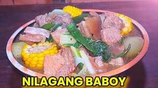 How to Cook Nilagang Baboy  Panlasang Pinoy Recipe [upl. by Sigrid]