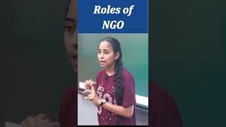 Roles of NGO  boonenglisheducation [upl. by Syck]